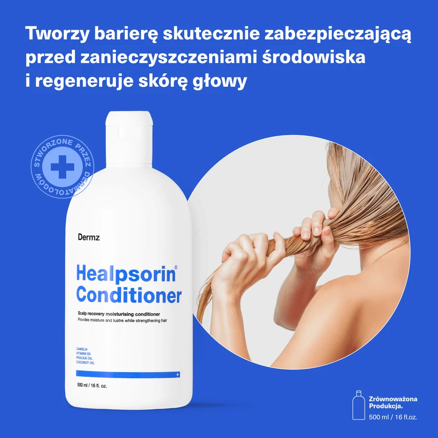 Healpsorin, відновлюючий кондиціонер для волосся, 500 мл: ціни та характеристики