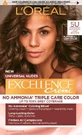 Loreal Paris EXCELLENCE CREME Перманентный цвет 5U светло-коричневый, 1 шт.