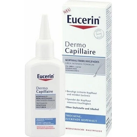 Eucerin DermoCapillaire 5% сечовина тонік 1×100 мл, для сухої шкіри голови: ціни та характеристики