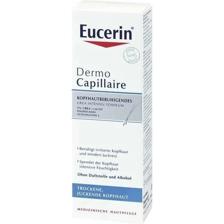Eucerin DermoCapillaire 5% сечовина тонік 1×100 мл, для сухої шкіри голови: ціни та характеристики