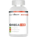 GymBeam Омега 3-6-9, без ароматизаторов, 60 капсул