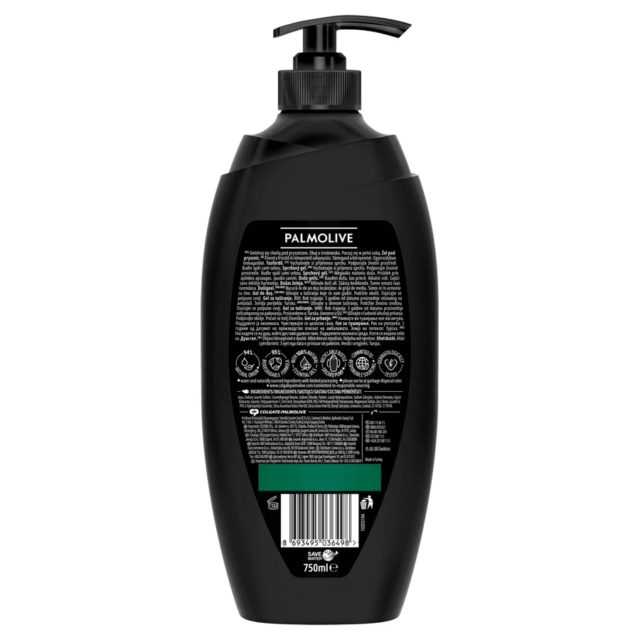 Palmolive Men Energising el shower, 750 мл: цены и характеристики