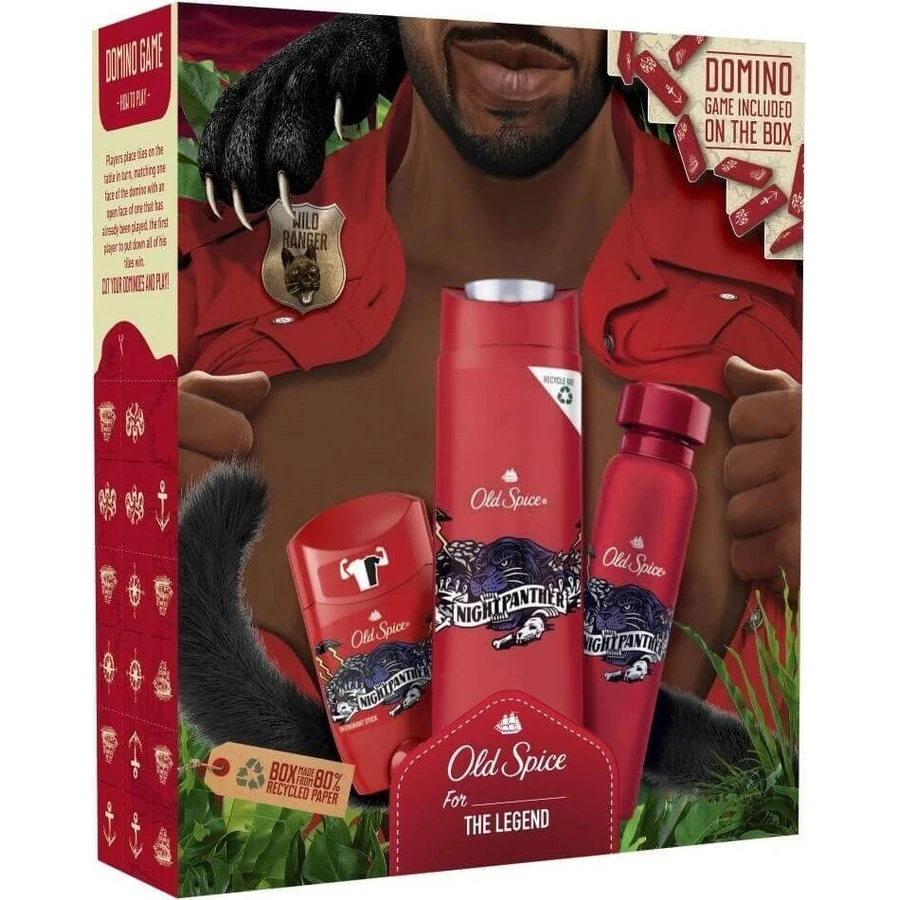 OLD SPICE SPRAY NIGHT PANTHER 1×150 мл, дезодорант: ціни та характеристики