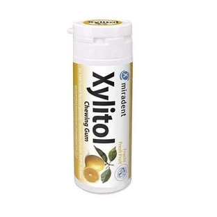 Жевательная резинка Свежие фрукты - Miradent Xylitol, 30 штук, Hager&Werken
