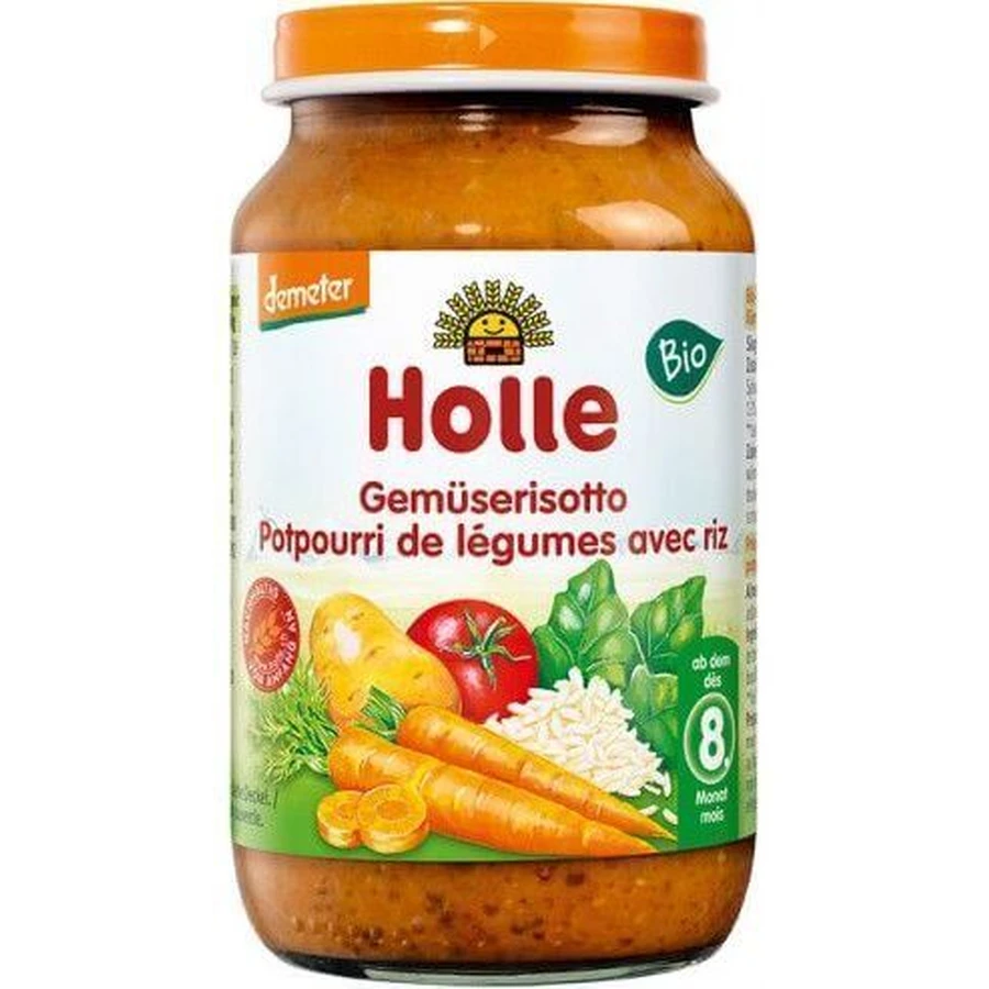 Овочеве різотто з родзинками Holle Organic Baby: ціни та характеристики