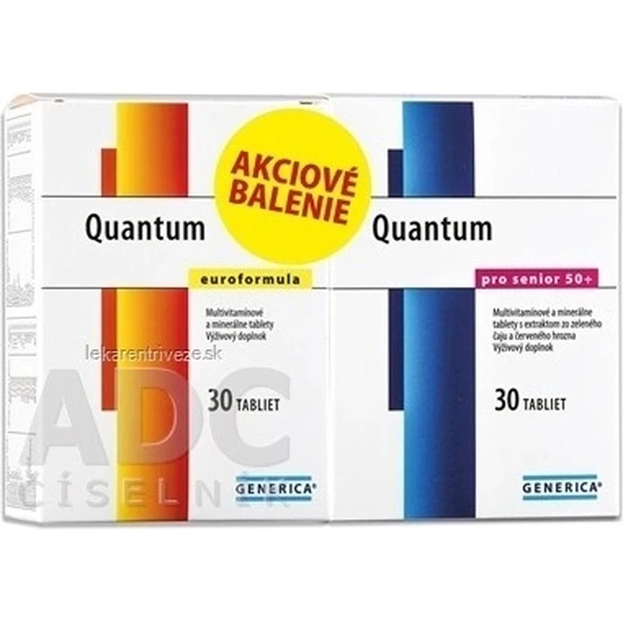 GENERICA Quantum Euroformula 1×60 табл, пищевая добавка: цены и характеристики