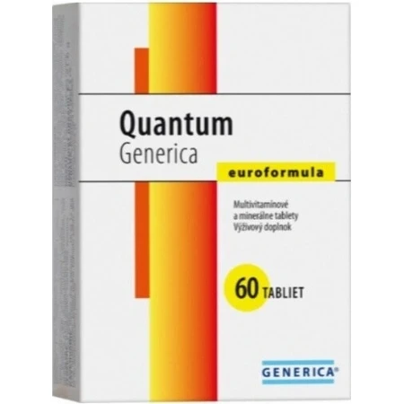 GENERICA Quantum Euroformula 1×60 табл, пищевая добавка: цены и характеристики