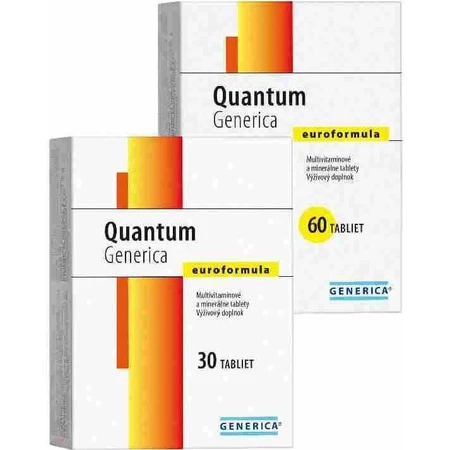 GENERICA Quantum Euroformula 1×60 табл, пищевая добавка: цены и характеристики