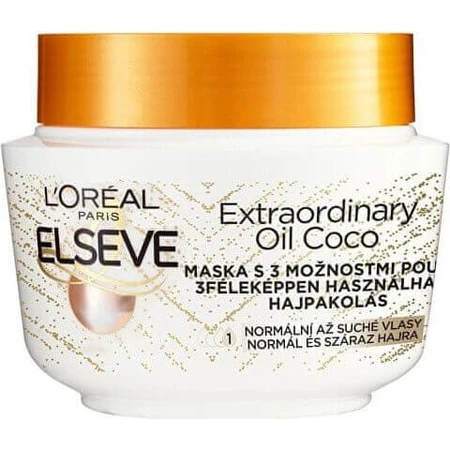 L'Oréal Paris Elseve Extraordinary Oil Coco Mask, 300 мл 1×300 мл маска: цены и характеристики