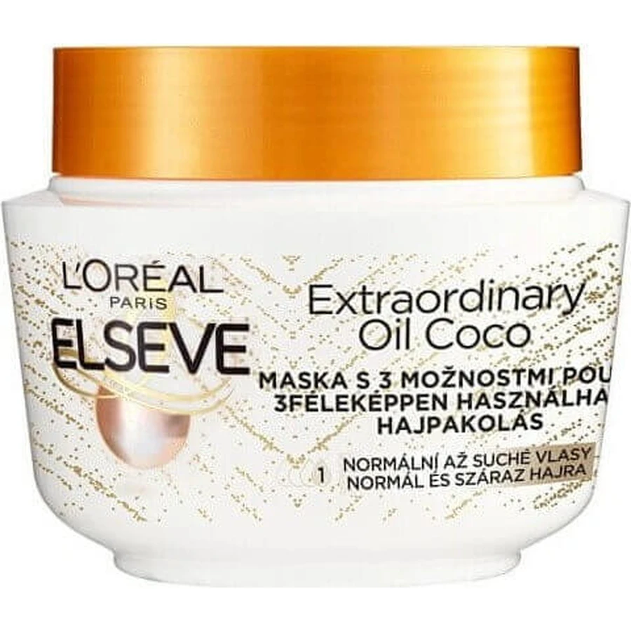 L'Oréal Paris Elseve Extraordinary Oil Coco Mask, 300 мл 1×300 мл маска: цены и характеристики