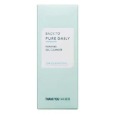 Пенящийся гель для чувствительной кожи Back ton Pure Daily, 200 мл, Thank You Farmer