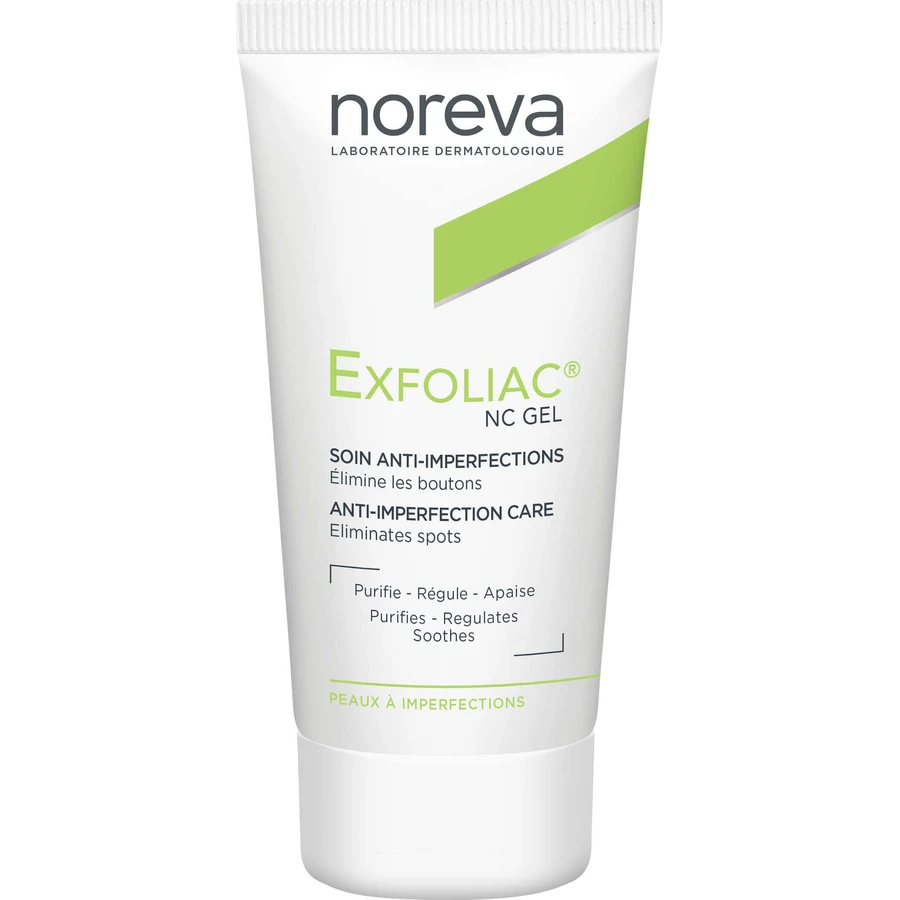 Гель для лица Noreva Laboratoires Exfoliac Gel-NC для кожи склонной к акне, 30 мл: цены и характеристики