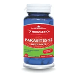 Паразиты 12 Detox Forte Herbagetica, 60 капсул