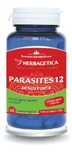 Паразиты 12 Detox Forte Herbagetica, 60 капсул