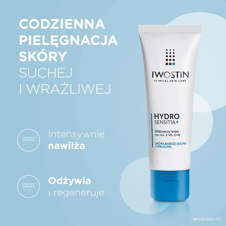 Iwostin Sensitia, восстанавливающий ночной крем с витаминами C+E, 50 мл: цены и характеристики