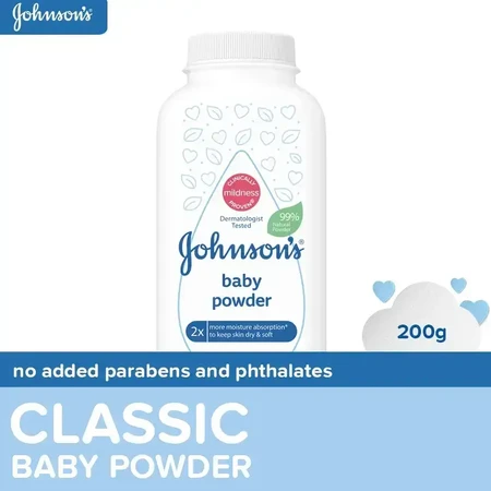 Тальк, 200 г, Johnson's Baby: цены и характеристики