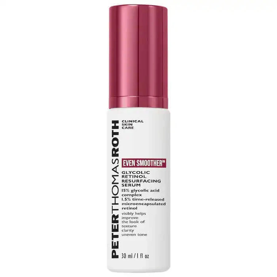 Сироватка ще більш гладенька з гліколевим ретинолом Glycolic Retinol Glycolic Retinol Resurfacing, 30 мл, Peter Thomas Roth: ціни та характеристики