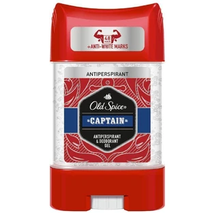 Антиперспірант Old Spice Captain Прозорий гель з нотами сандалу та цитрусових 70 мл