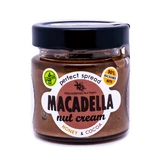 Крем з горіхом макадамії, макаделла з какао та медом, 180 г, Macadamia