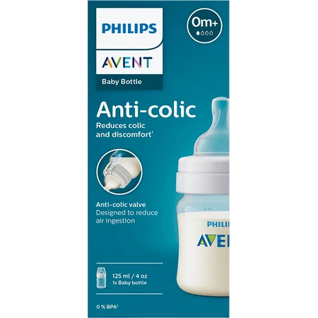 Philips Avent Антиколиковая фака 0+м, 125 мл: цены и характеристики