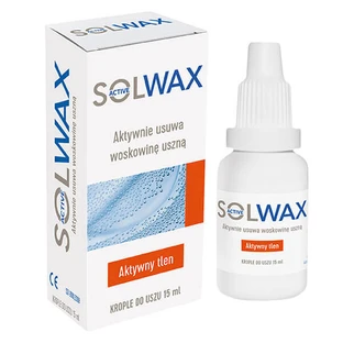 Solwax Active, краплі для видалення вушної сірки, 15 мл