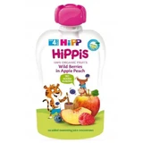 HiPP BIO 100% фрукты Яблоко-Персик-Лесные фрукты 100 г