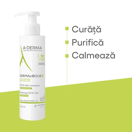 A-Derma Dermalibour Противовоспалительный пенящийся гель +icaica, 200 мл: цены и характеристики