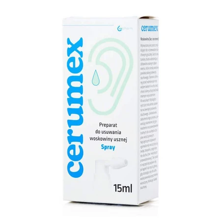 Капли Cerumex Krople для удаления ушной серы, 15 мл: цены и характеристики