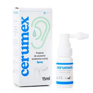 Капли Cerumex Krople для удаления ушной серы, 15 мл