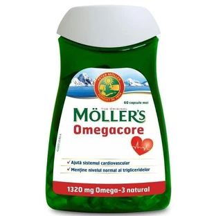 Омегакор, 60 капсул, Moller's