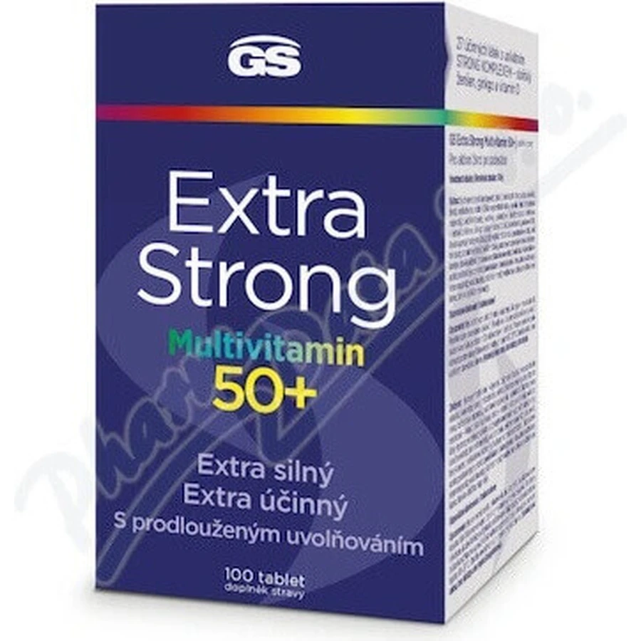 GS Extra Strong Multivitamin 50+ 1×130 табл, пищевая добавка: цены и характеристики