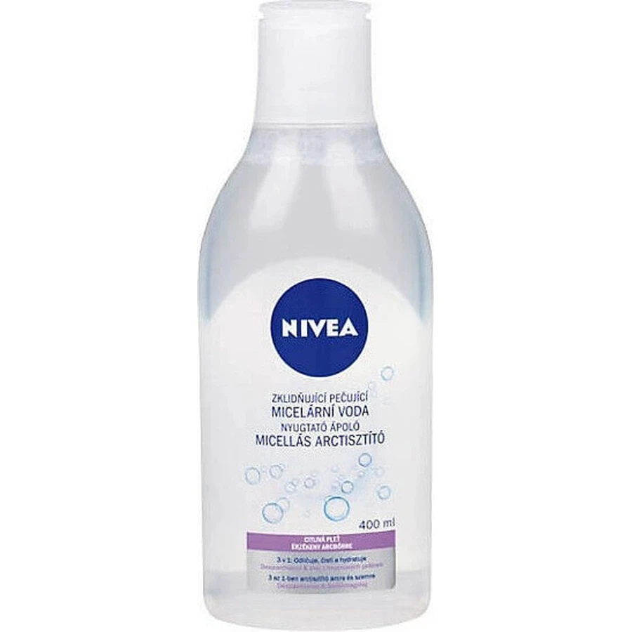 NIVEA MicellAIR Міцелярна вода для чутливої шкіри 1×400 мл, заспокійлива, все в 1: ціни та характеристики