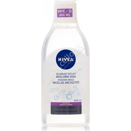 NIVEA MicellAIR Міцелярна вода для чутливої шкіри 1×400 мл, заспокійлива, все в 1: ціни та характеристики