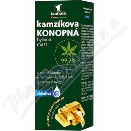 Мазь из конопли Цемио Камзик охлаждающая 1×200 мл, мазь из конопли: цены и характеристики