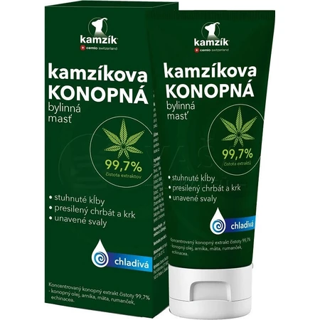 Мазь из конопли Цемио Камзик охлаждающая 1×200 мл, мазь из конопли: цены и характеристики