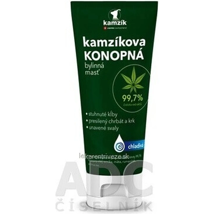 Мазь из конопли Цемио Камзик охлаждающая 1×200 мл, мазь из конопли: цены и характеристики