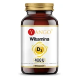 Yango Вітамін D3 4000 МО, 90 капсул