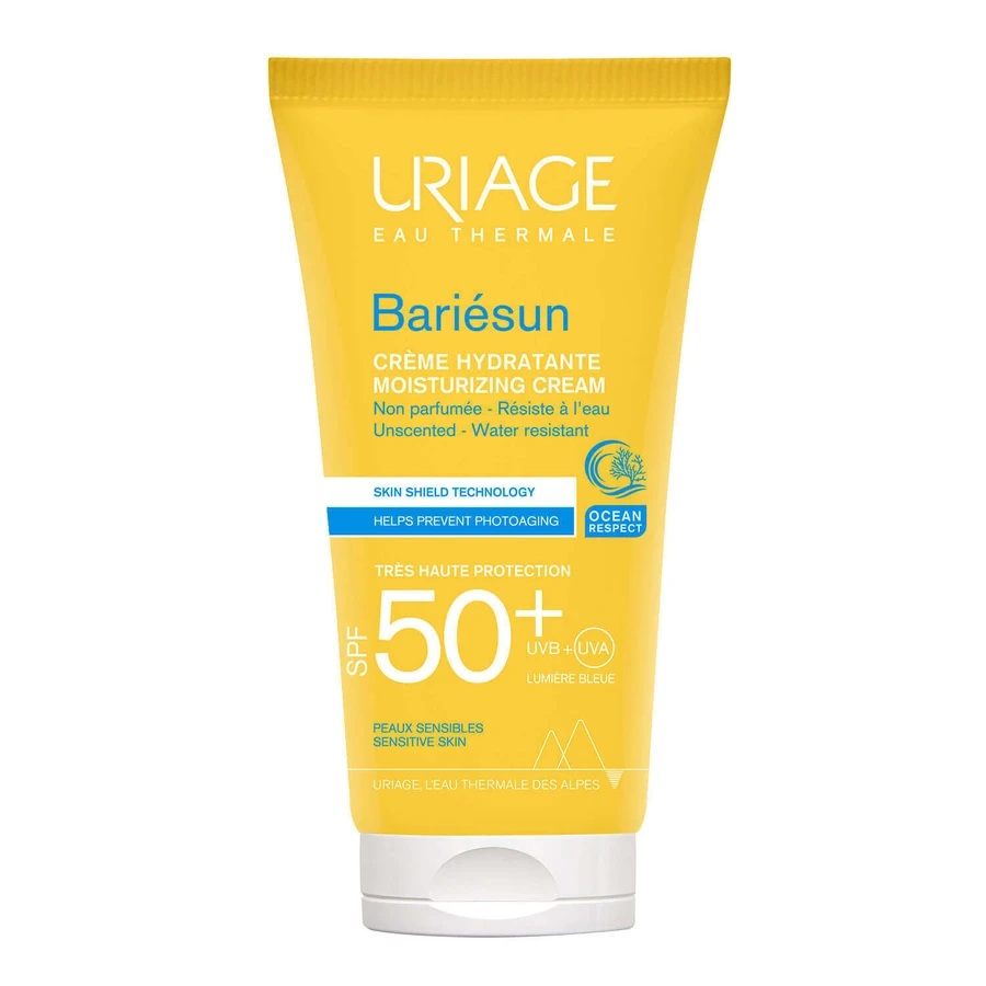 Uriage Bariesun, Зволожуючий крем для шкіри SPF 50+, 50 мл: ціни та характеристики