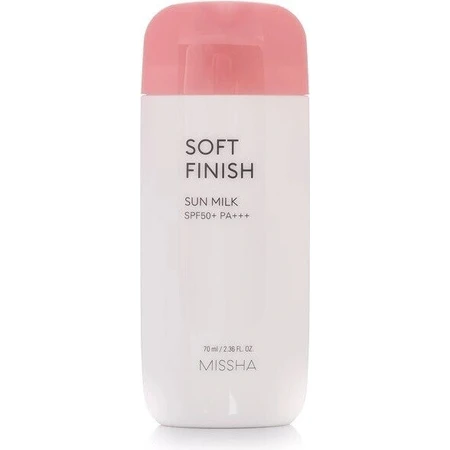 Missha All-Around Safe Block Soft Finish Сонцезахисне молочко SPF 50+ 70 мл 1×70 мл: ціни та характеристики