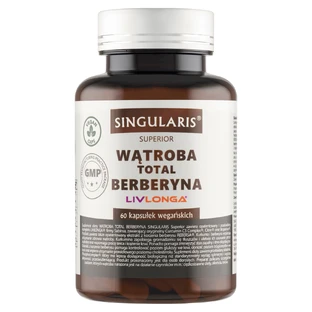 Singularis Superior Wtroba Total Berberine, 60 капсул