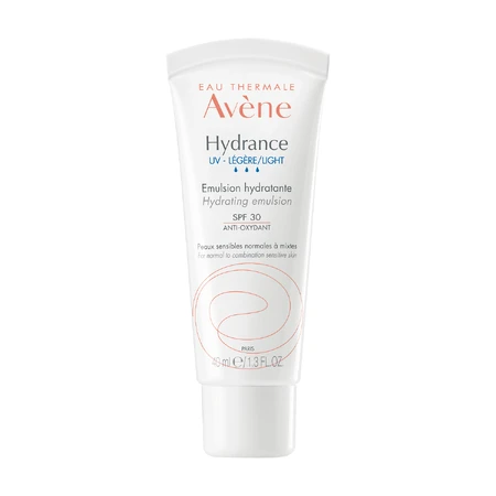 Avene Hydrance UV, легкий увлажняющий крем, для светлой, нормальной и комбинированной кожи, SPF 30, 40 мл УДАЛЕННАЯ УПАКОВКА: цены и характеристики