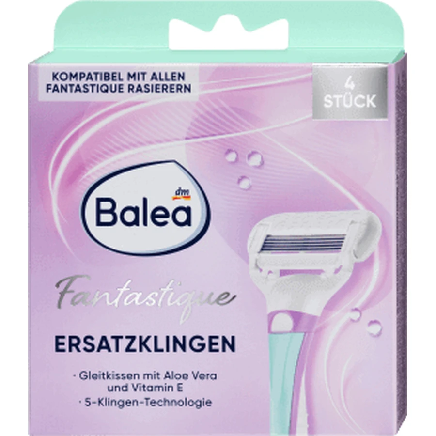 Бритва Balea Shaver, 4 шт: ціни та характеристики