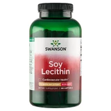 Swanson Soy Lecithin, лецитин, капсули 180 ел КОРОТКИЙ ТЕРМІН ДІЇ