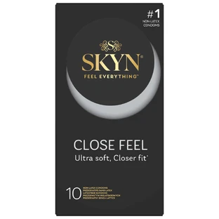 Unimil Skyn Close Feel, нелатексные презервативы, 10 штук