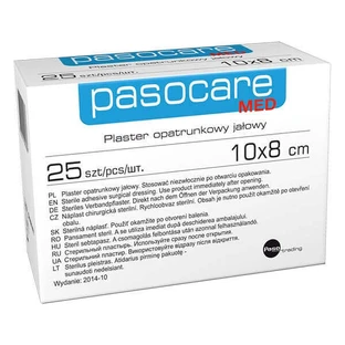 Пластир Pasocare Med, жовтянична пов'язка, 10 см х 8 см, 1 шт.