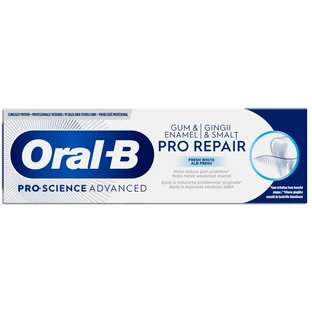 Зубная паста Oral B Advance Gum & Enamel Pro-Repair White, 75 мл