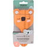 Parsa Beauty Бамбуковая кисть с медвежонком Коала, 1 шт.