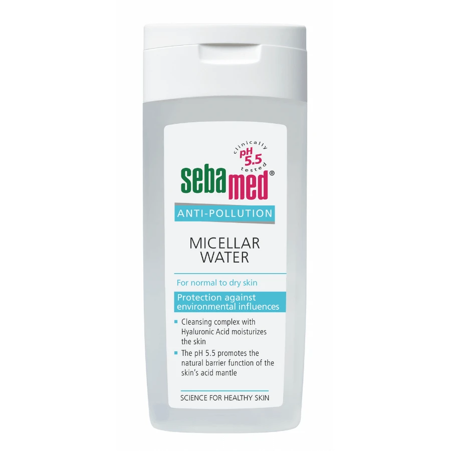 Мицеллярная вода Anti Pollution, нормальная и сухая кожа, 200 мл, Sebamed: цены и характеристики
