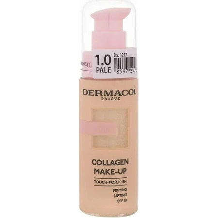 Dermacol Collagen make-up 1.0 бледный 1×20 мл, макияж: цены и характеристики