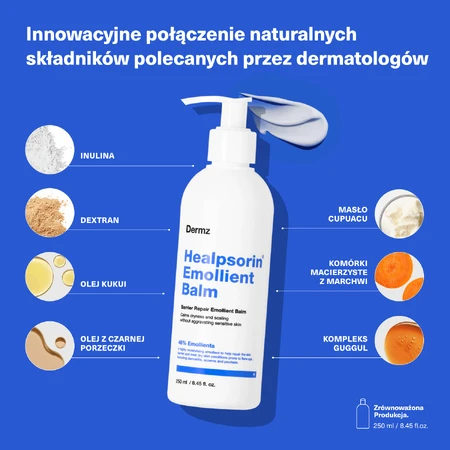 Пом'якшувальний лосьйон Dermz Healpsorin, 250 мл: ціни та характеристики